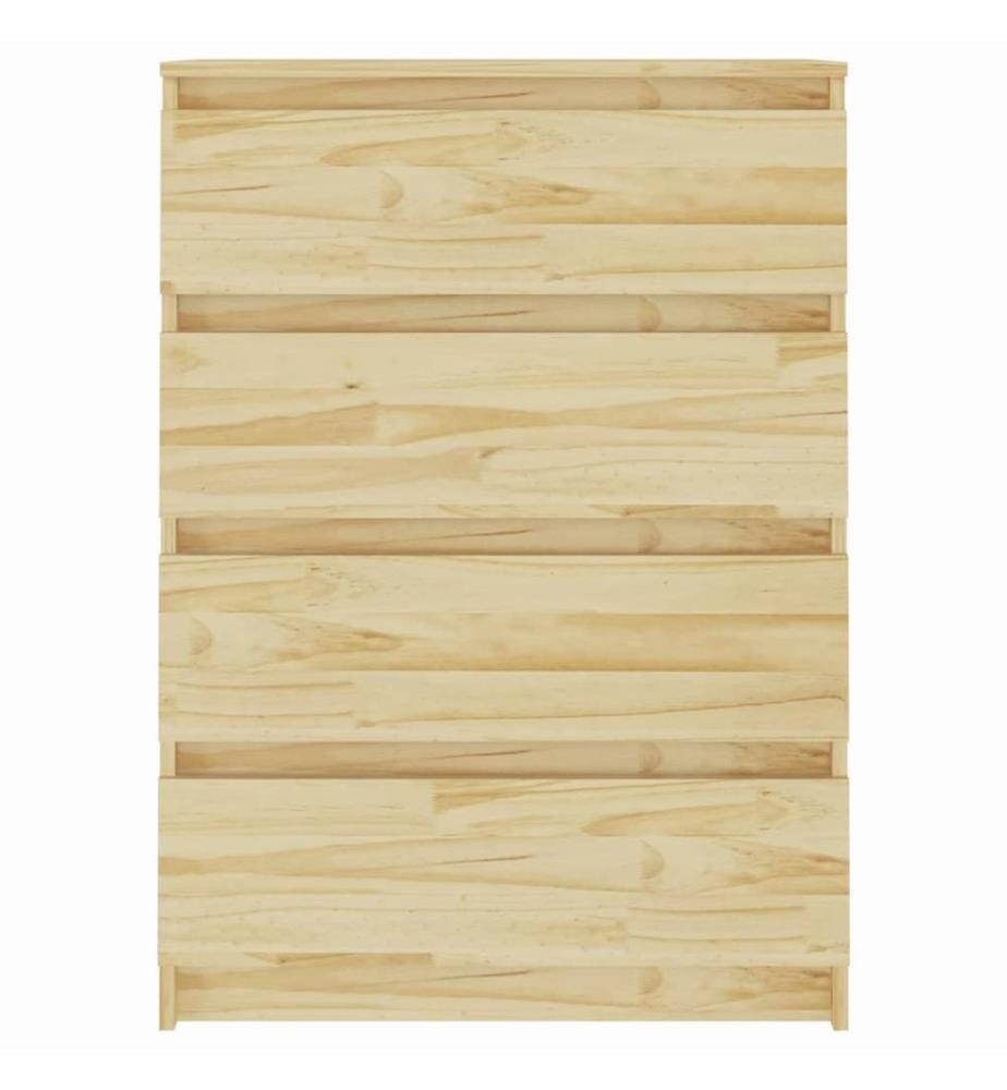 Beistellschrank 60x36x84 cm Massivholz Kiefer