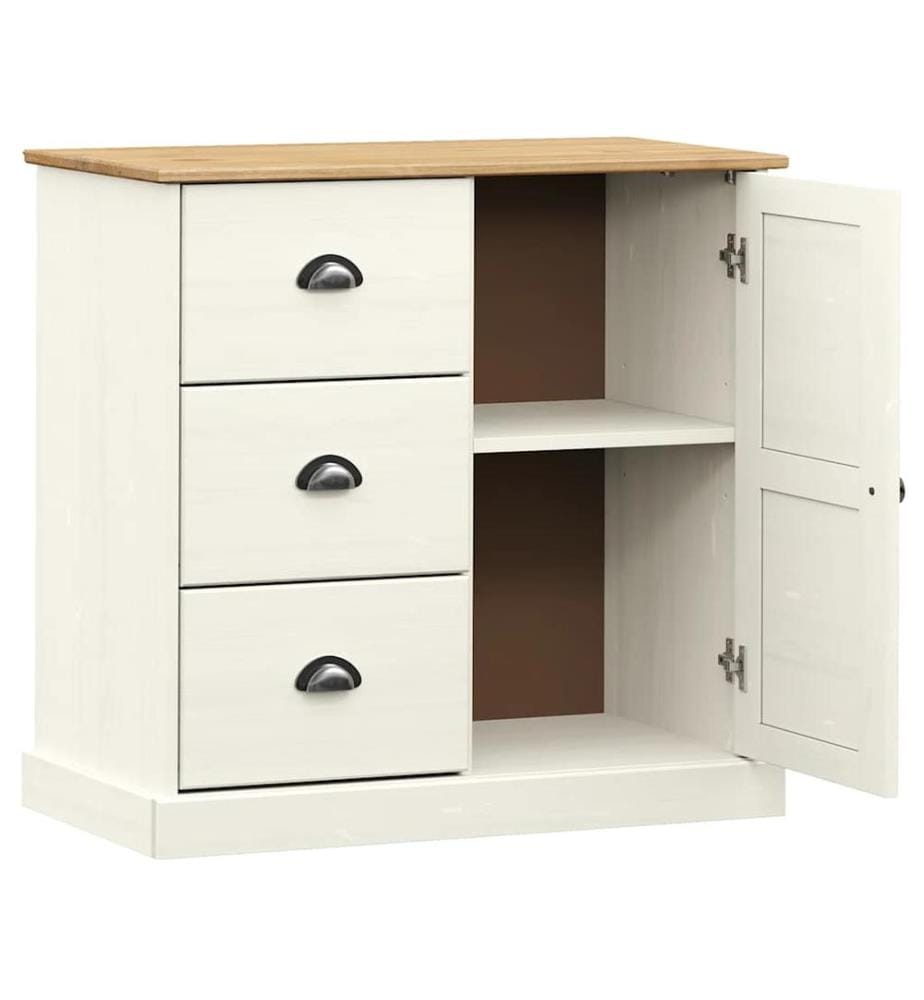 Sideboard mit Schubladen VIGO 78x40x75 cm Massivholz Kiefer
