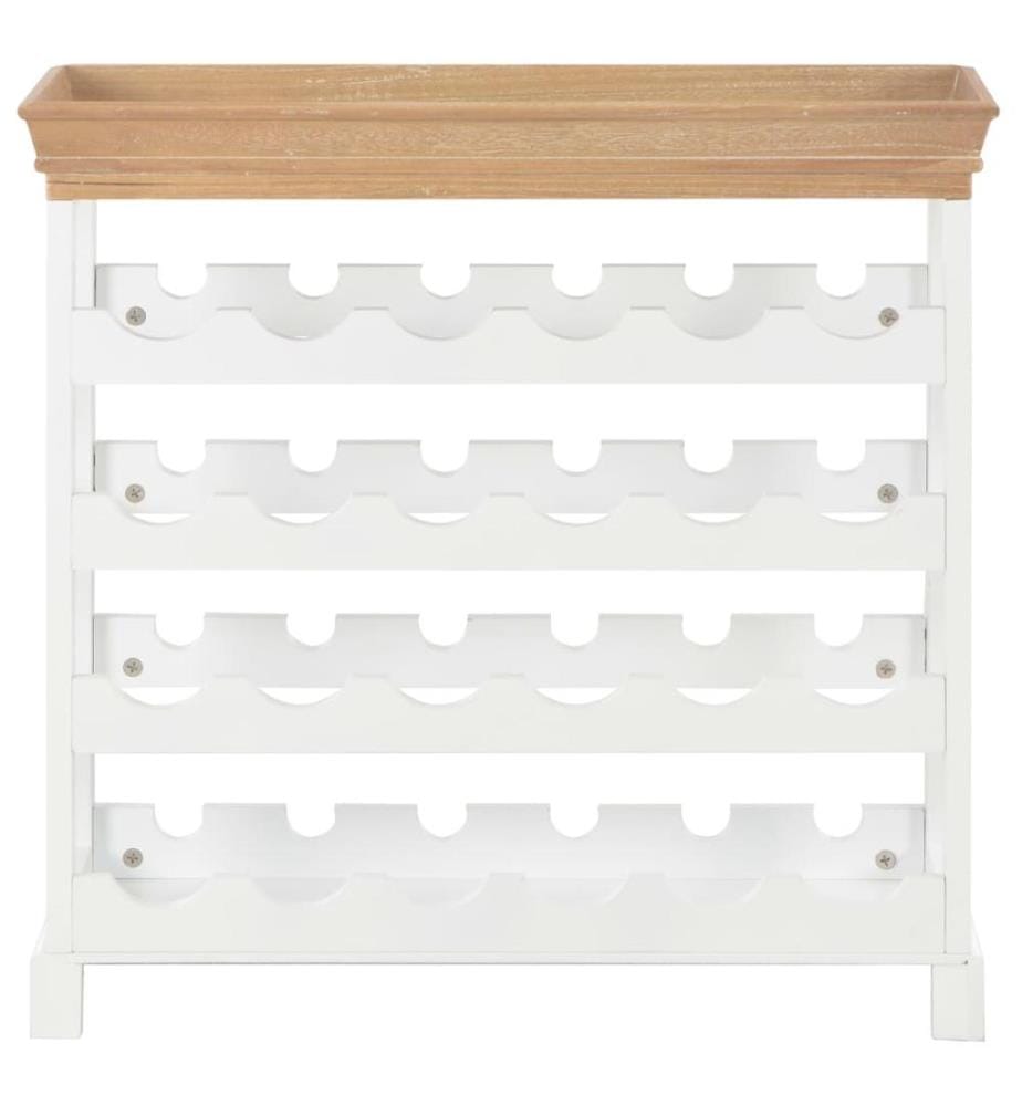 Weinschrank Weiss 70 x 22,5 x 70,5 cm MDF