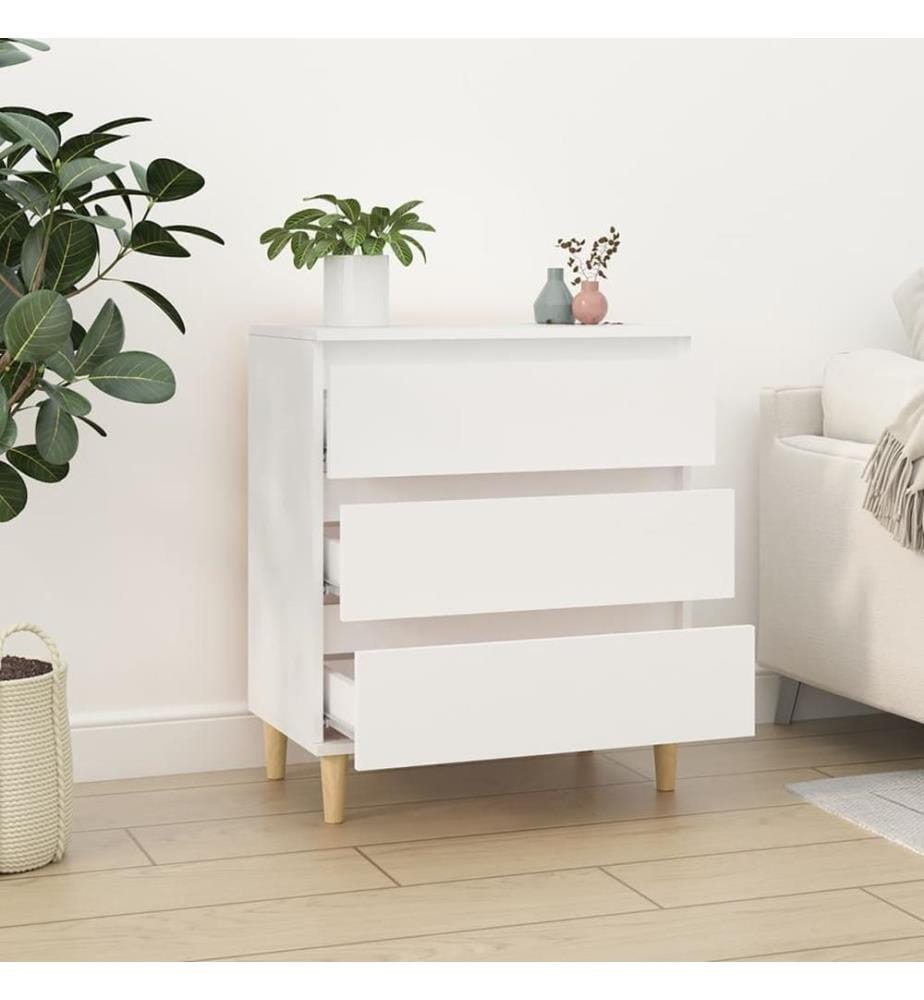 Sideboard Weiss 60x35x70 cm Holzwerkstoff