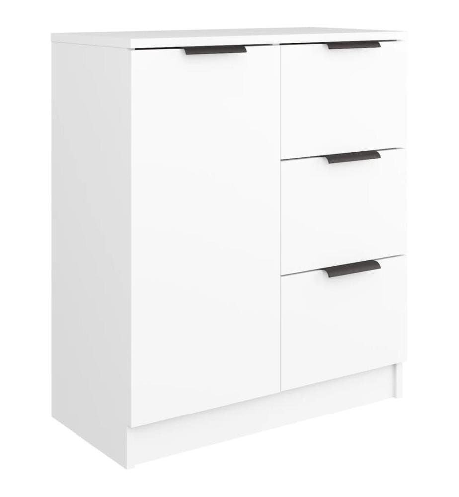 Sideboard Weiss 60x30x70 cm Holzwerkstoff