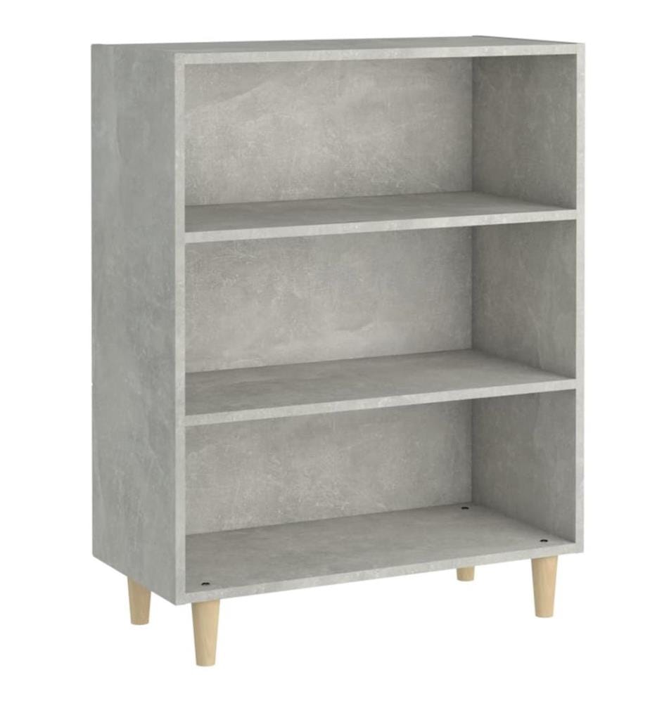 Sideboard Betongrau 69,5x32,5x90 cm Holzwerkstoff
