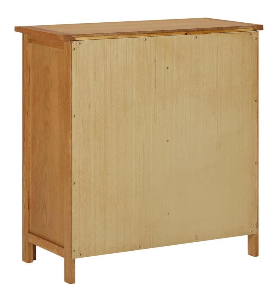 Küchenschrank 70x35x75 cm Massivholz Eiche
