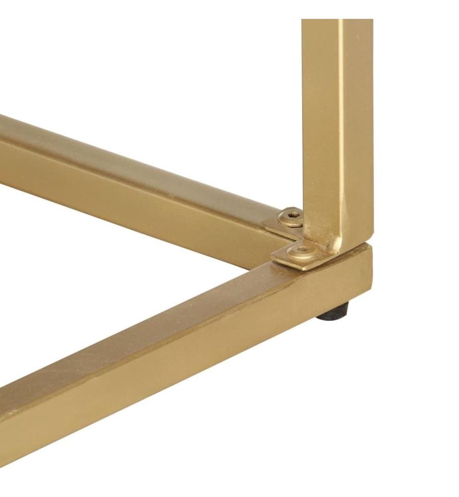 Sideboard Golden 120x30x75 cm Massivholz Mango