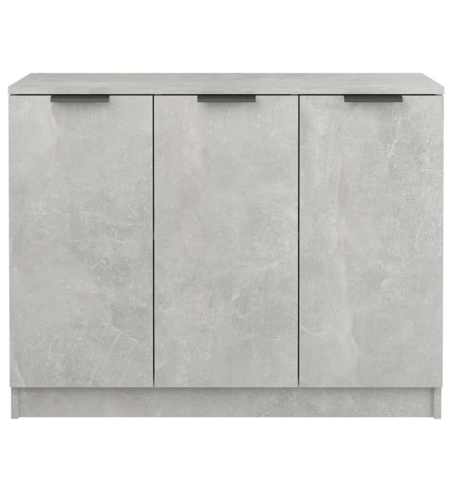 Sideboard Betongrau 90,5x30x70 cm Holzwerkstoff