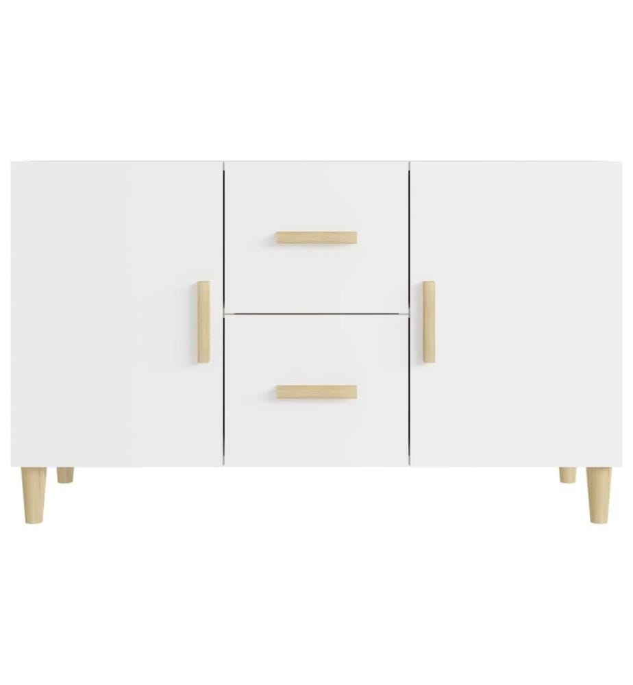 Sideboard Weiss 100x36x60 cm Holzwerkstoff