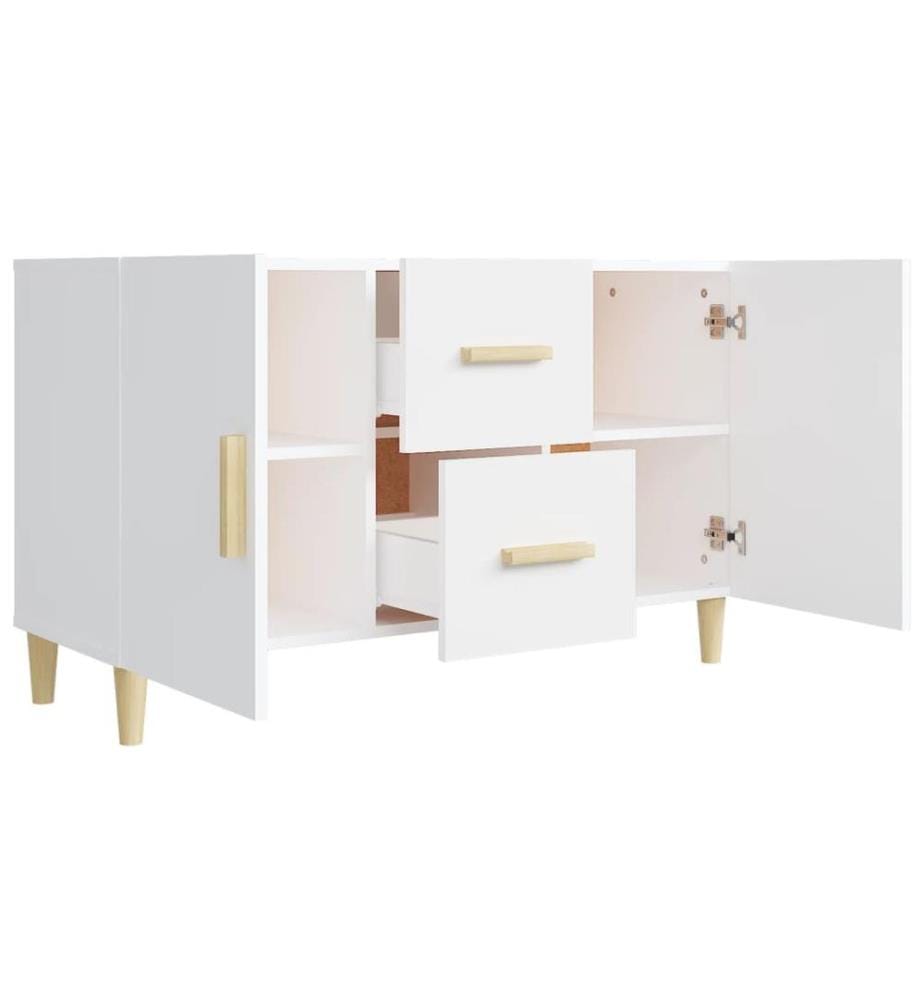 Sideboard Weiss 100x36x60 cm Holzwerkstoff