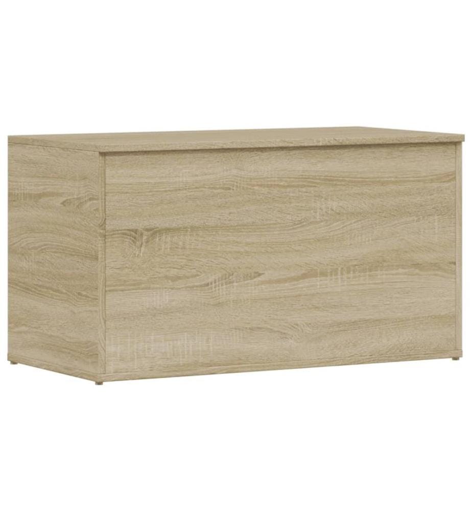 Aufbewahrungstruhe Sonoma-Eiche 84x42x46 cm Holzwerkstoff