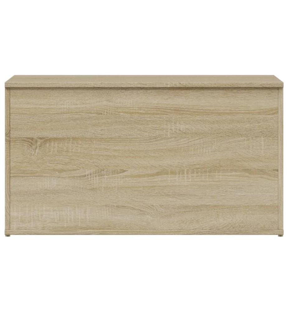 Aufbewahrungstruhe Sonoma-Eiche 84x42x46 cm Holzwerkstoff