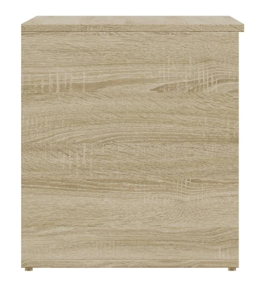 Aufbewahrungstruhe Sonoma-Eiche 84x42x46 cm Holzwerkstoff