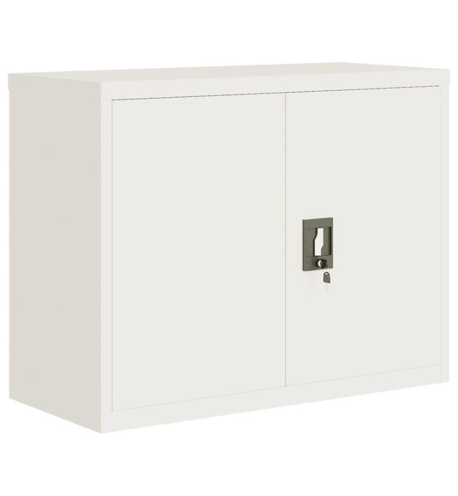Classeur blanc 90x40x70 cm acier