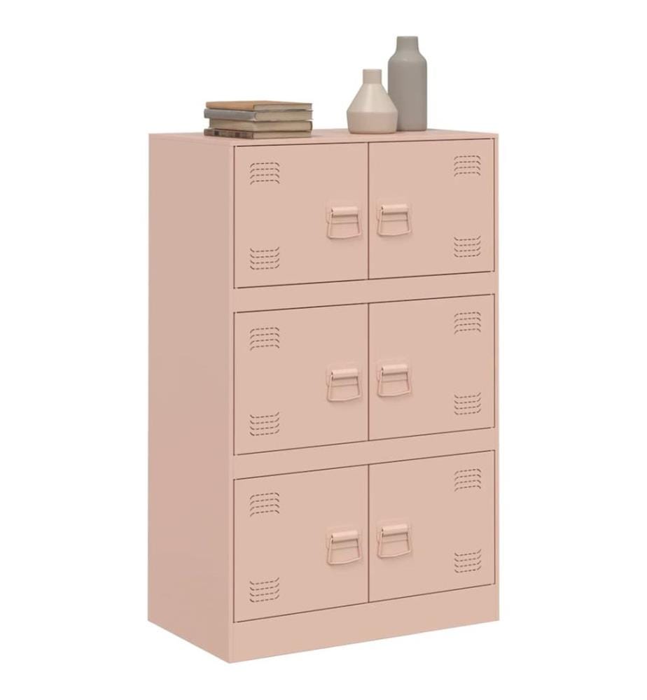 Sideboard Rosa 67x39x107 cm Stahl