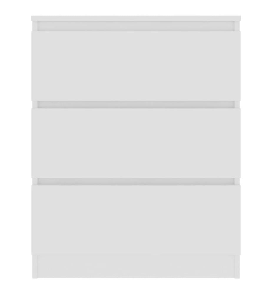 Sideboard Weiss 60x35x76 cm Holzwerkstoff
