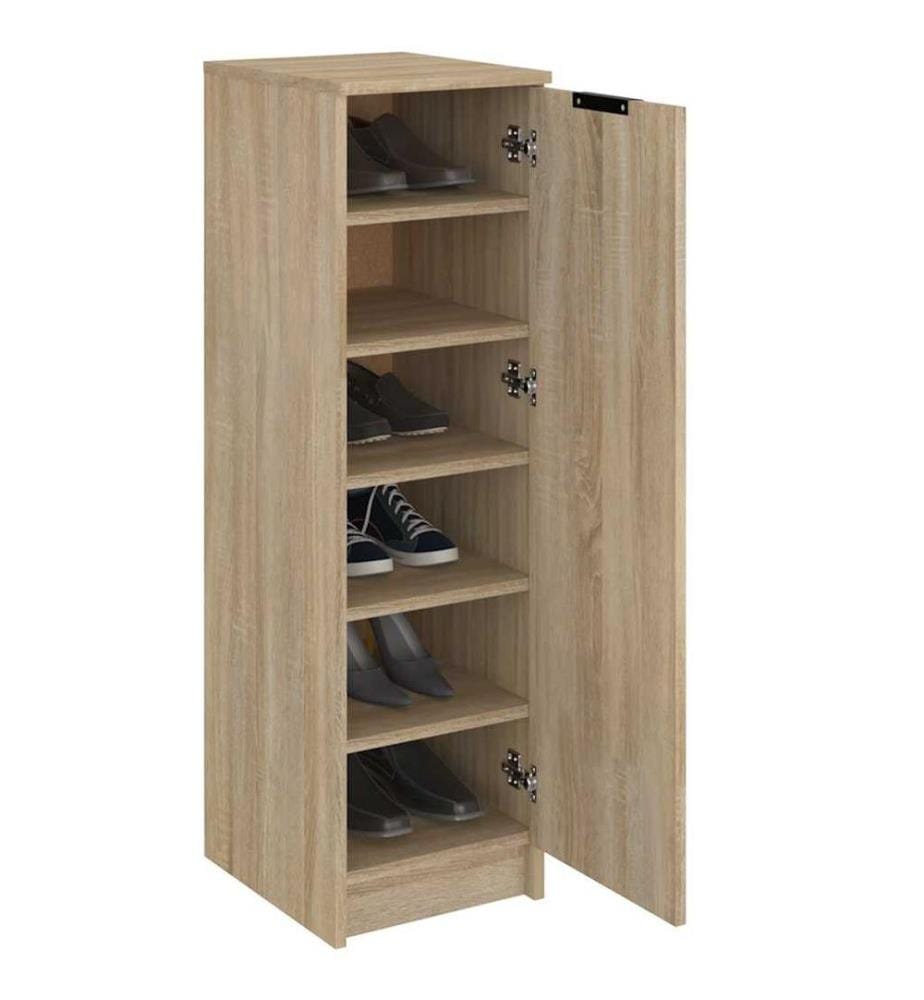 Schuhschrank Sonoma-Eiche 30x35x100 cm Holzwerkstoff