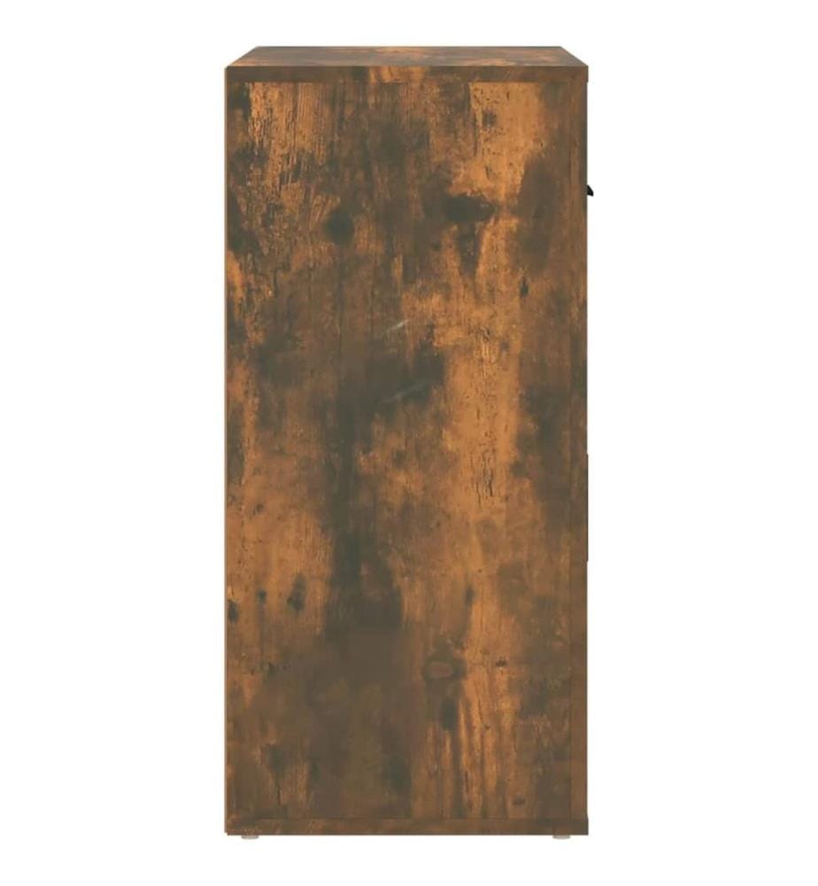 Sideboard Räuchereiche 80x33x70 cm Holzwerkstoff