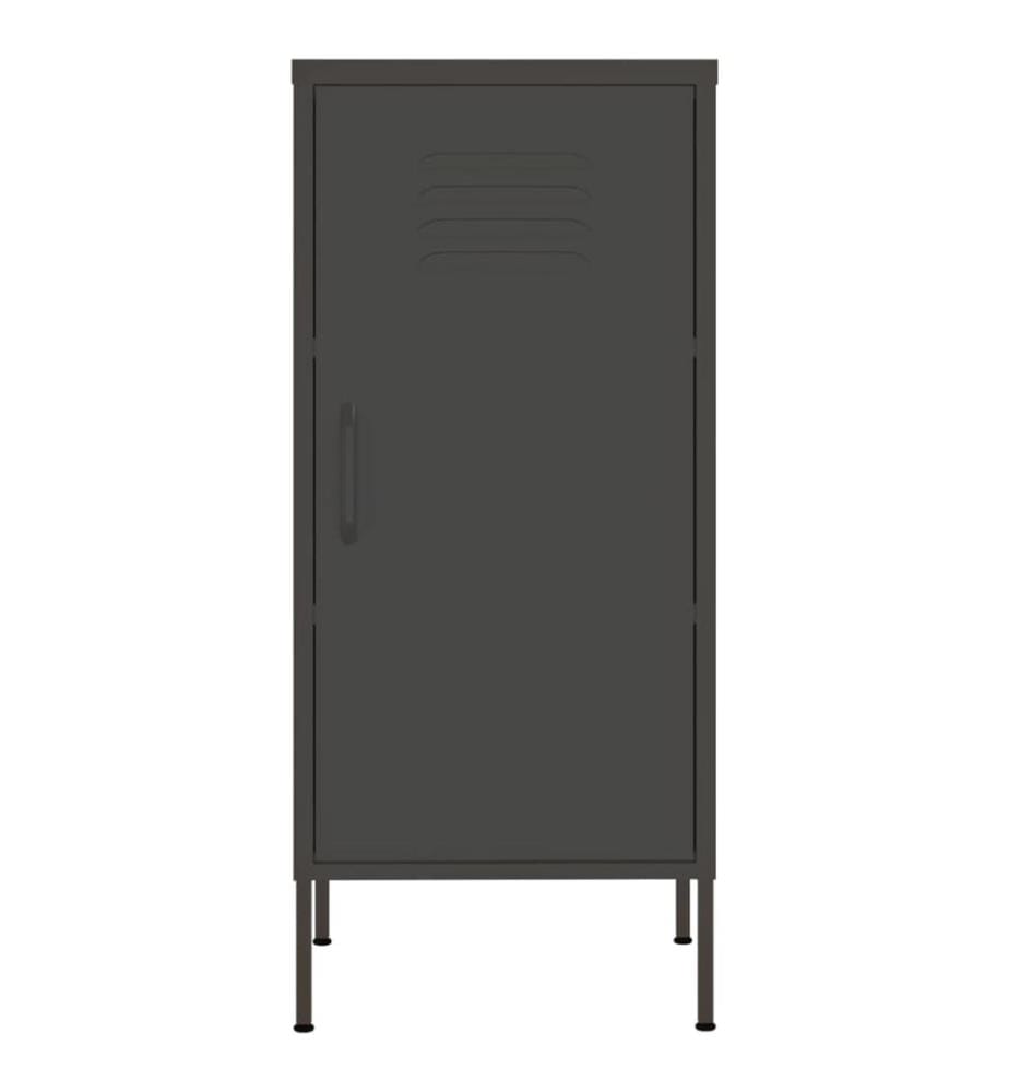 Lagerschrank Anthrazit 42,5x35x101,5 cm Stahl