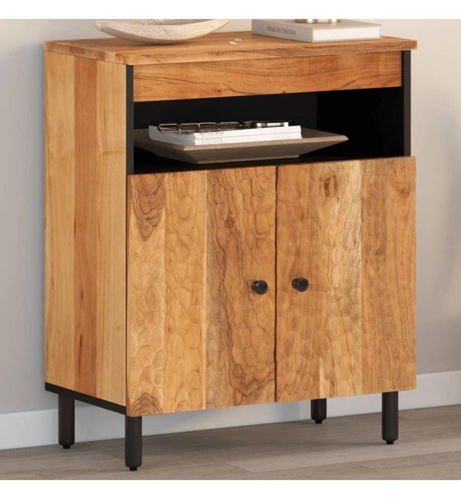 Beistelltisch 60x33x75 cm Massivholz Akazie