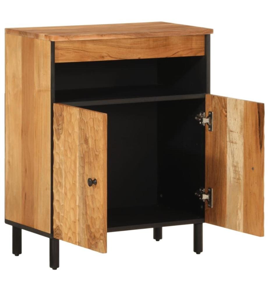Beistelltisch 60x33x75 cm Massivholz Akazie