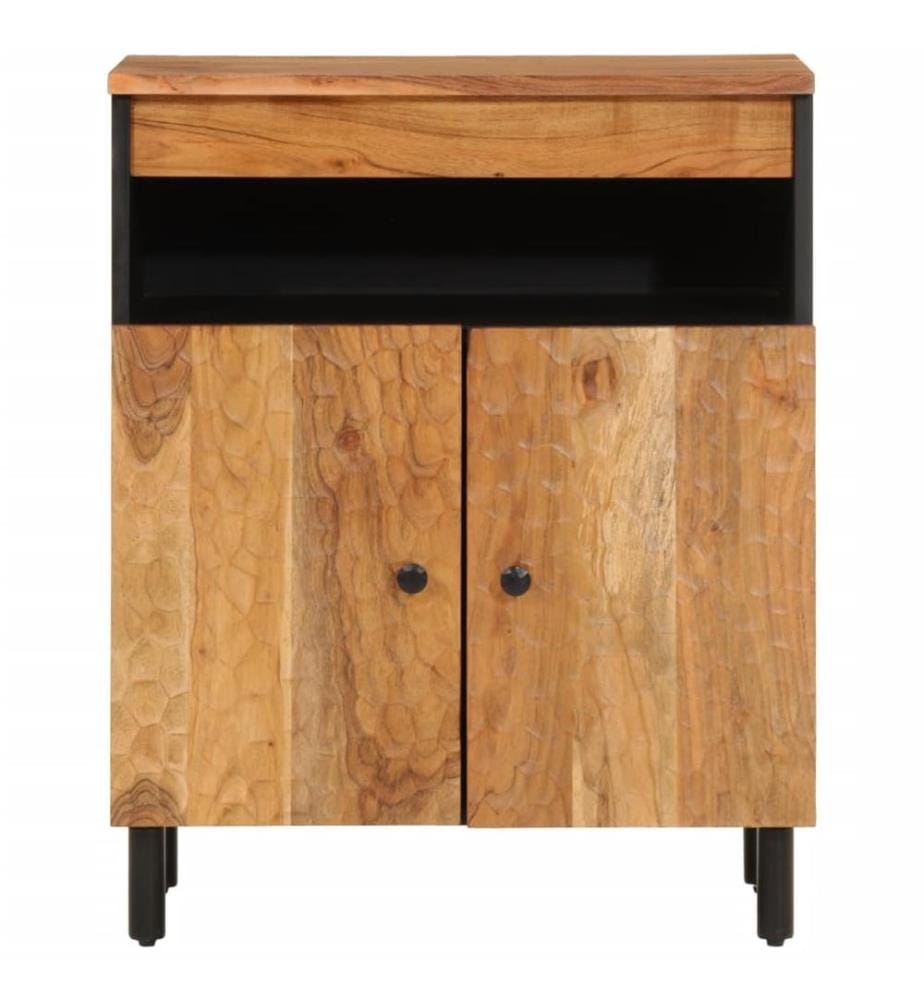 Beistelltisch 60x33x75 cm Massivholz Akazie