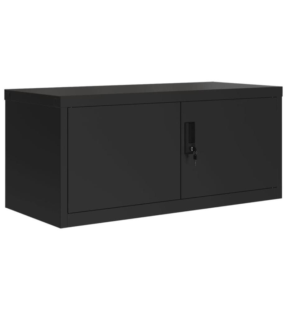 Classeur noir 90x40x40 cm acier
