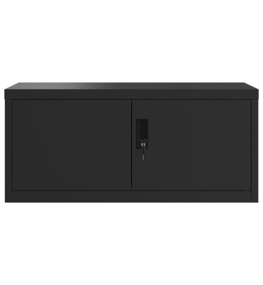 Classeur noir 90x40x40 cm acier