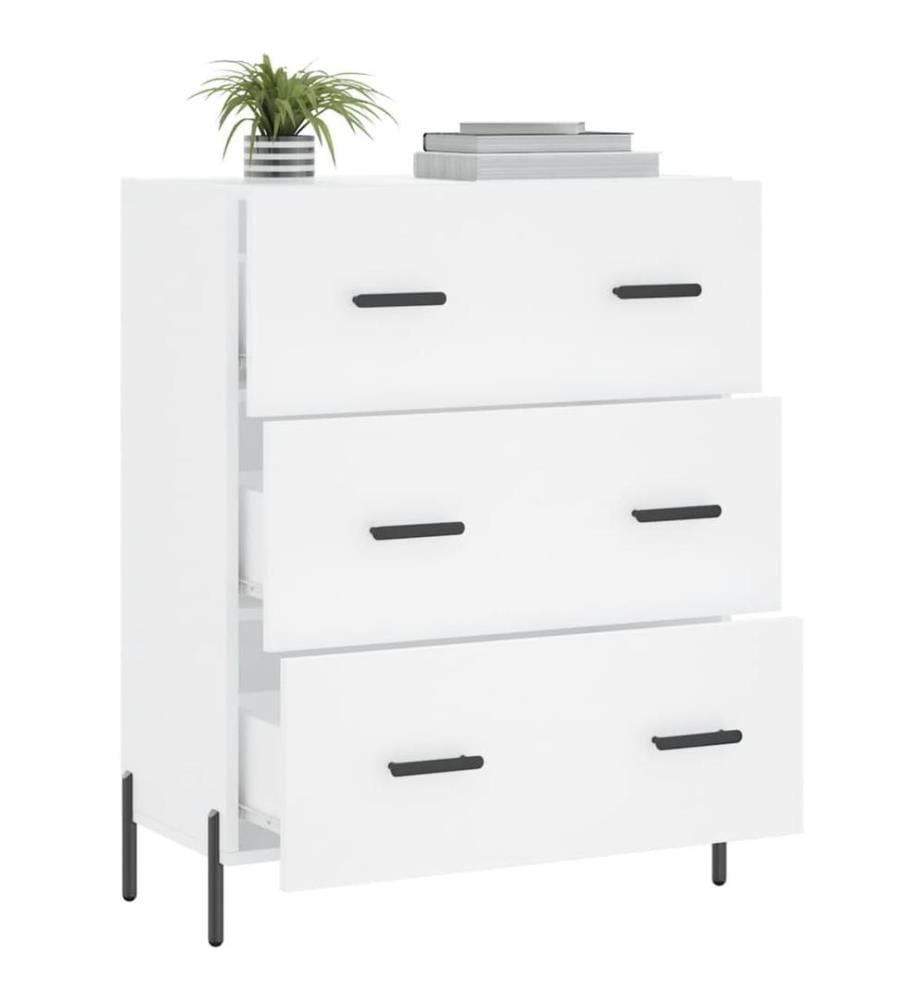 Sideboard Weiss 69,5x34x90 cm Holzwerkstoff