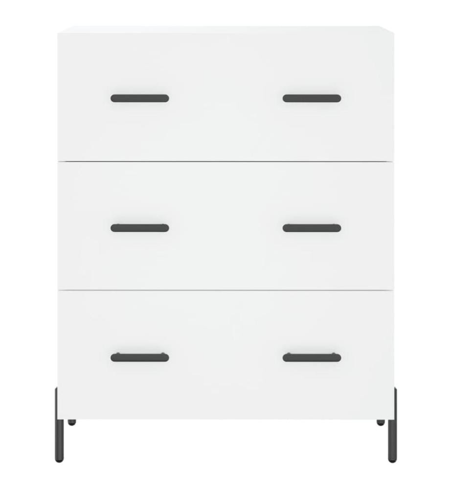 Sideboard Weiss 69,5x34x90 cm Holzwerkstoff