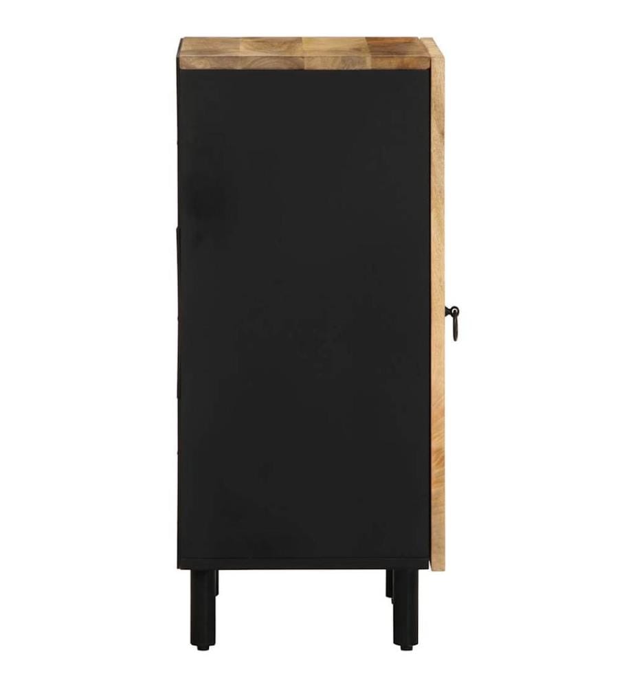 Sideboard 40x33,5x75 cm Raues Mangoholz
