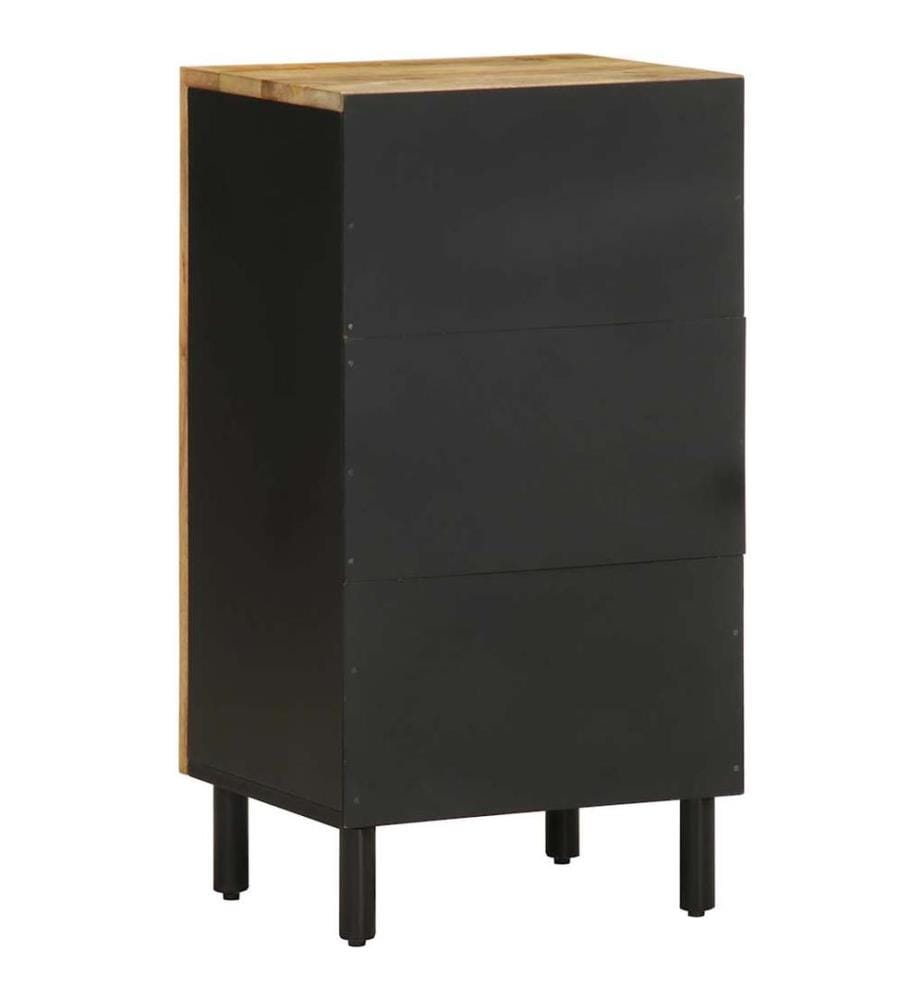 Sideboard 40x33,5x75 cm Raues Mangoholz