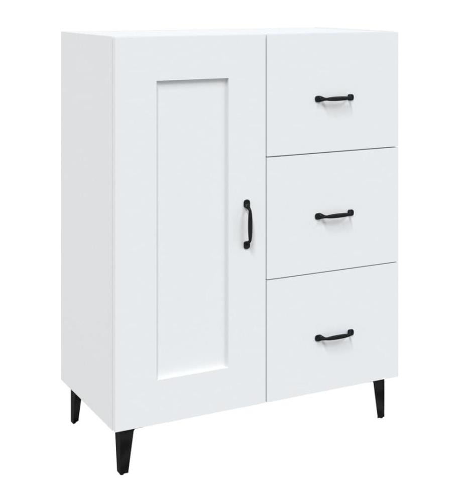 Sideboard Weiss 69,5x34x90 cm Holzwerkstoff