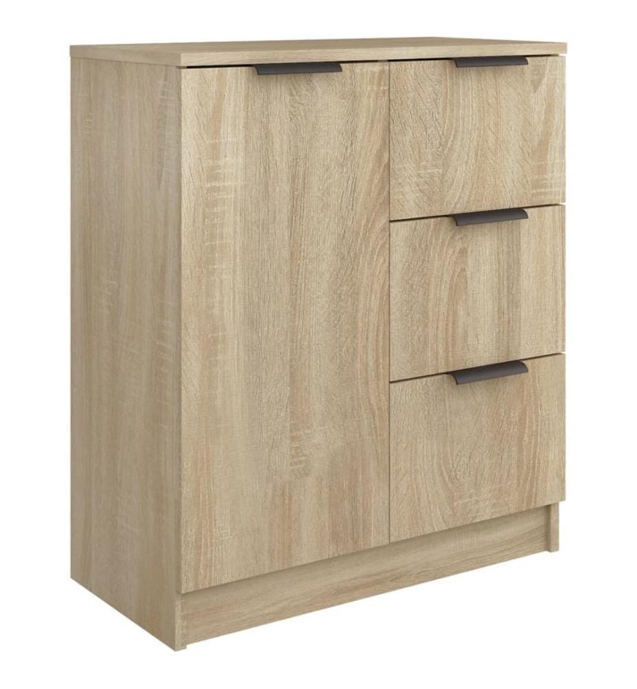 Sideboard Sonoma-Eiche 60x30x70 cm Holzwerkstoff