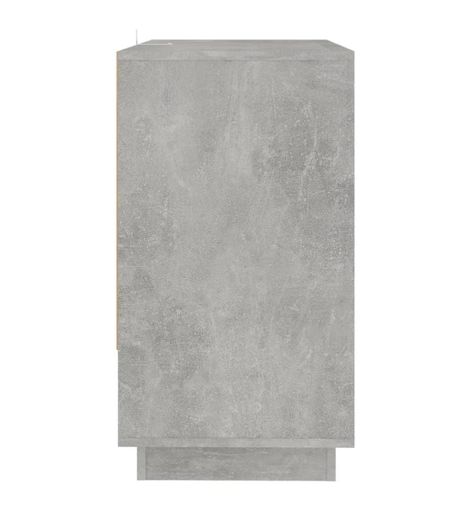 Sideboard Betongrau 70x41x75 cm Holzwerkstoff