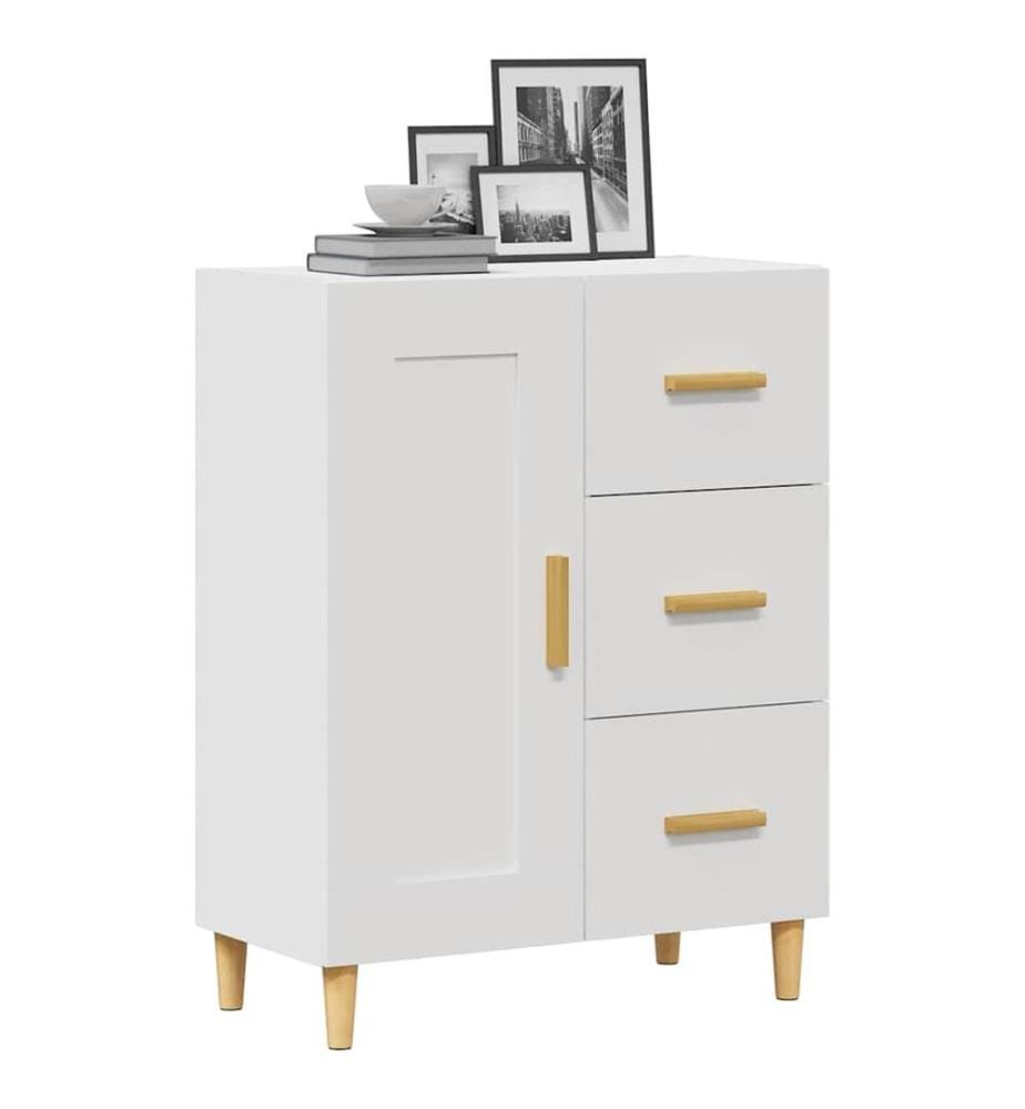 Sideboard Weiss 69,5x34x90 cm Holzwerkstoff