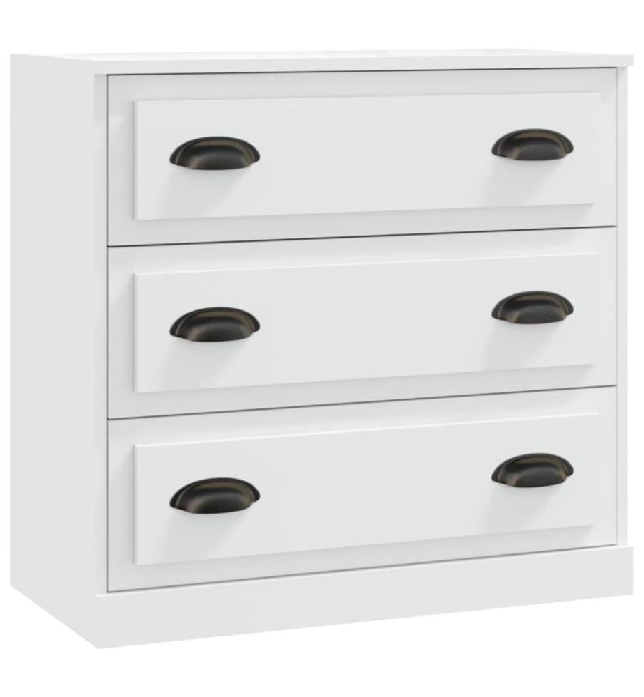 Sideboard Weiss 70x35,5x67,5 cm Holzwerkstoff