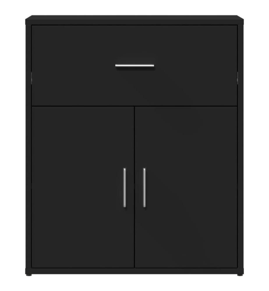 Sideboard Schwarz 60x31x70 cm Holzwerkstoff