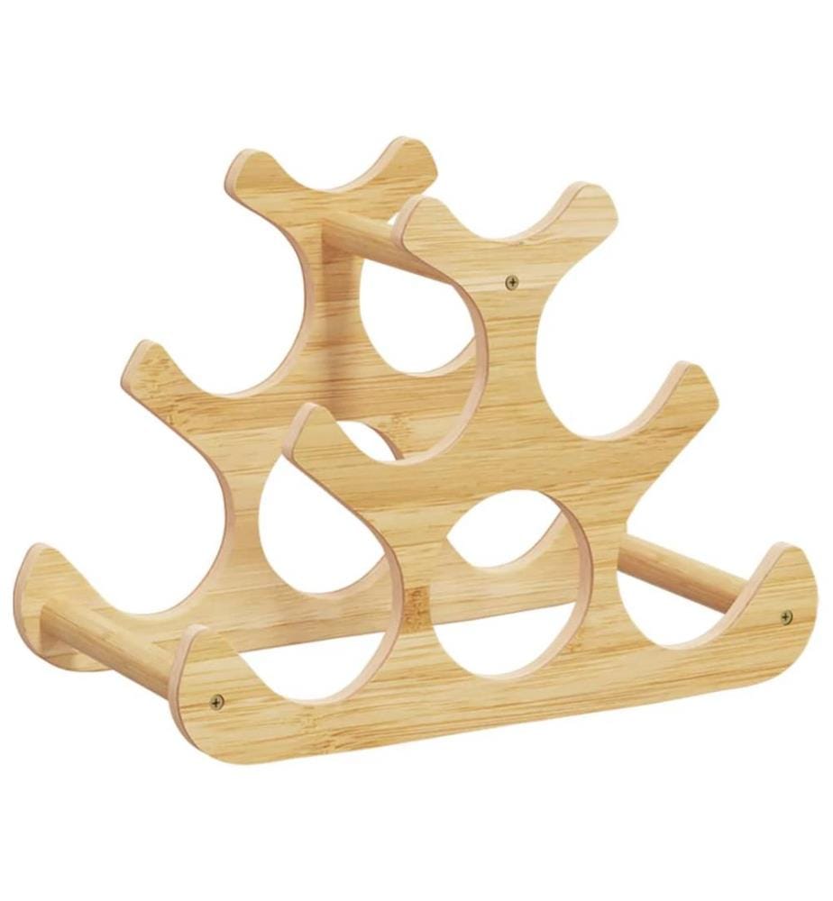 Weinregal für 6 Flaschen 35x18x25,5 cm Bambus