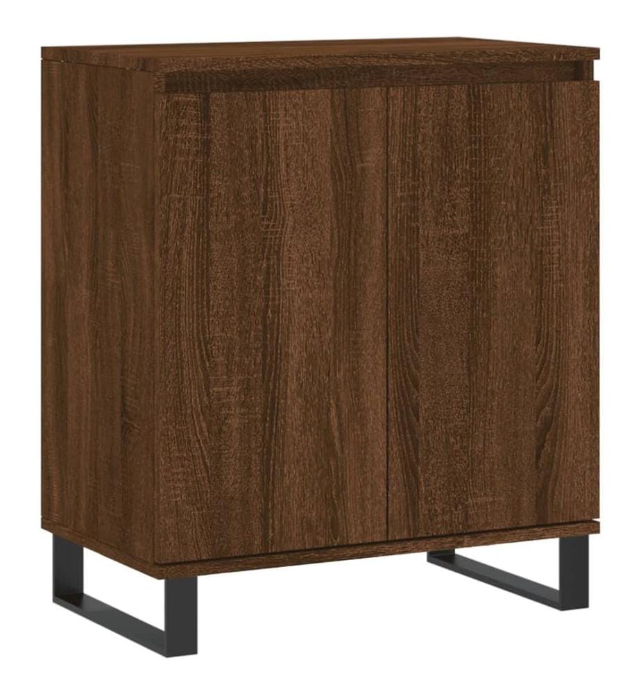 Sideboard Braun Eichen-Optik 60x35x70 cm Holzwerkstoff