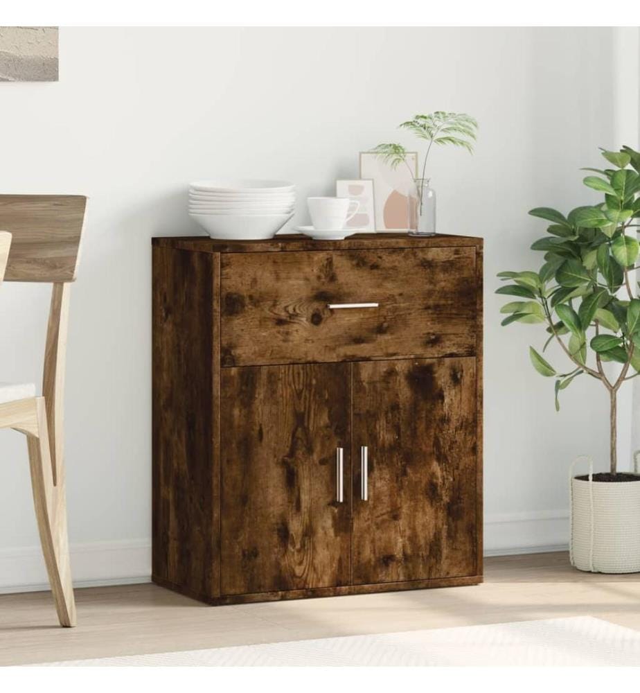 Sideboard Räuchereiche 60x31x70 cm Holzwerkstoff