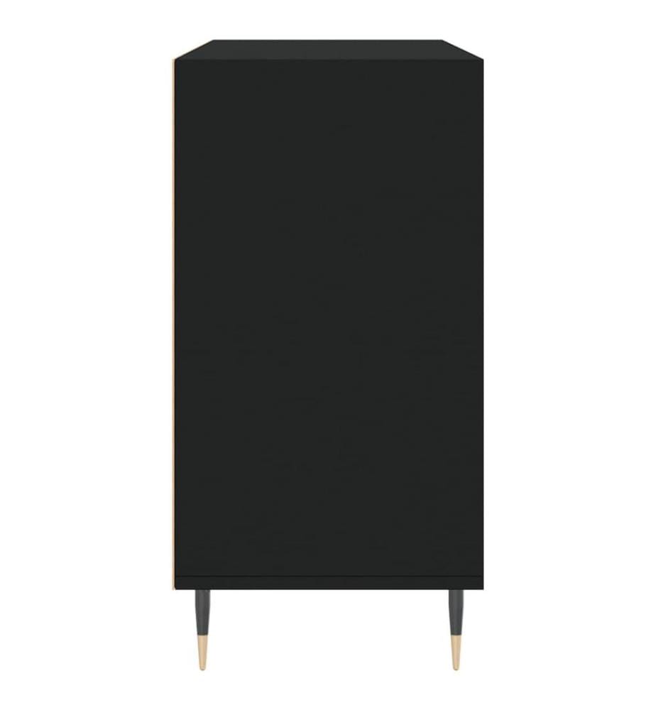 Sideboard Schwarz 103,5x35x70 cm Holzwerkstoff