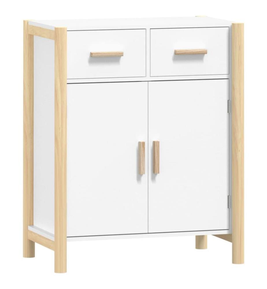 Sideboard Weiss 62x38x75 cm Holzwerkstoff