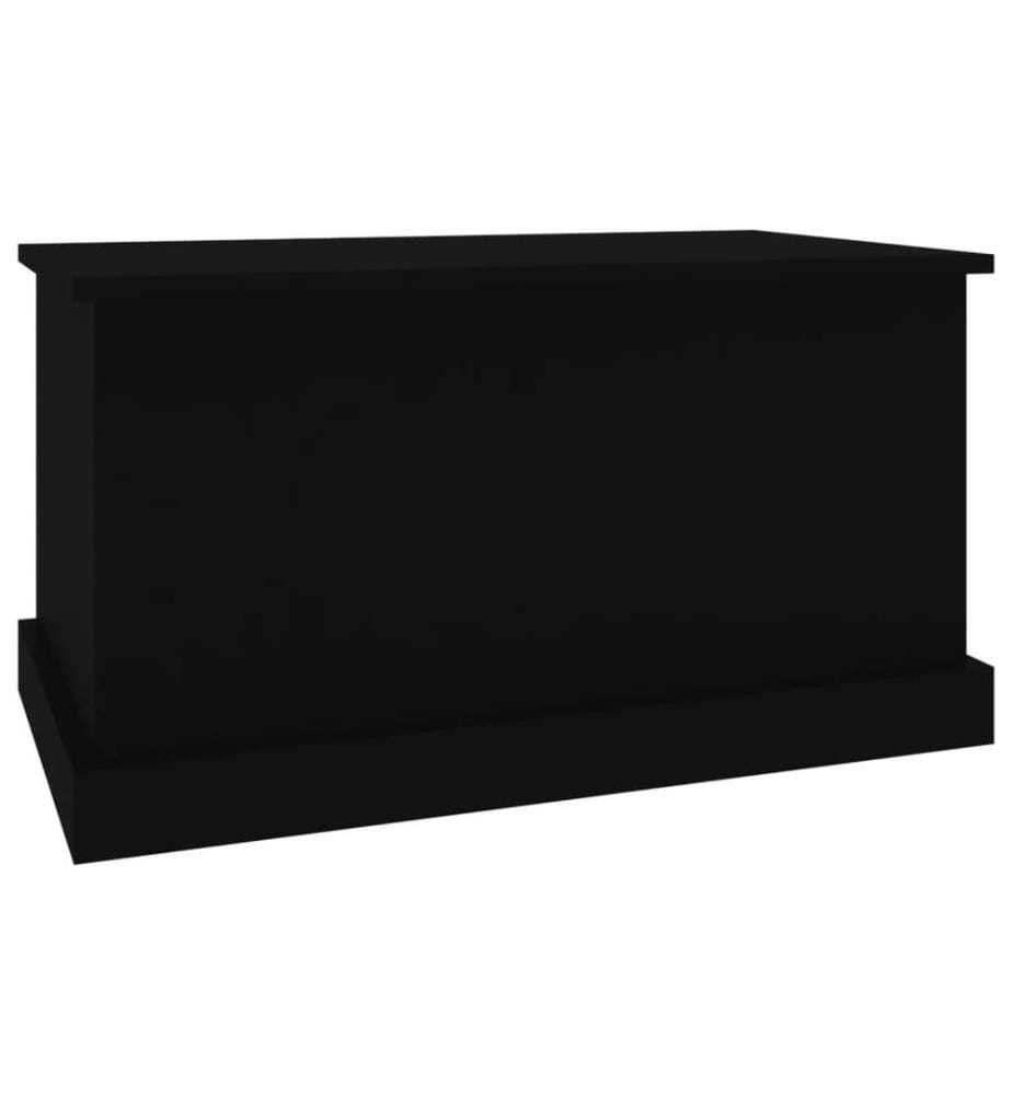 Truhe Schwarz 70x40x38 cm Holzwerkstoff