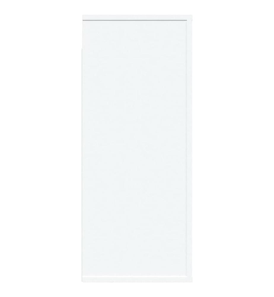 Wandschrank Weiss 80x33x80 cm Holzwerkstoff