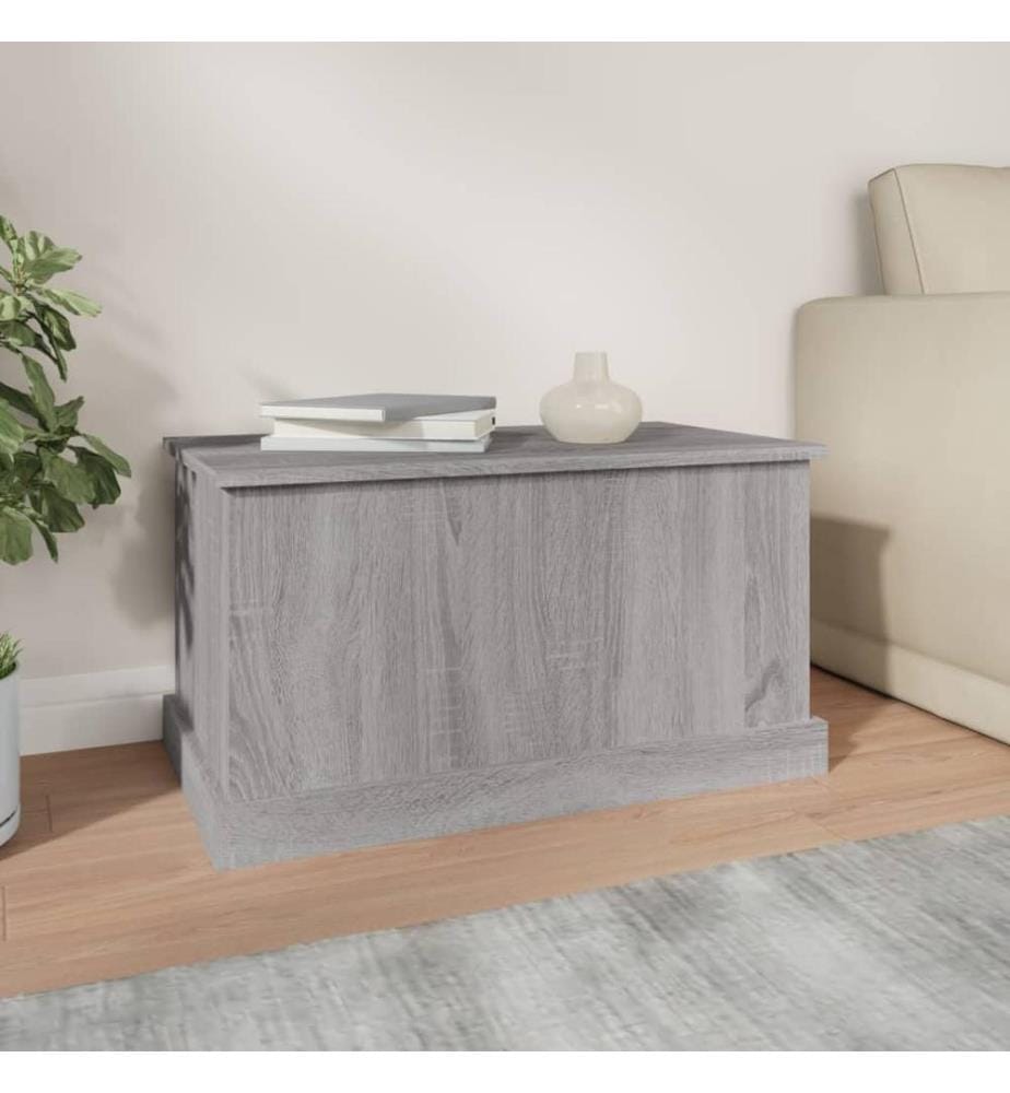 Truhe Grau Sonoma 70x40x38 cm Holzwerkstoff
