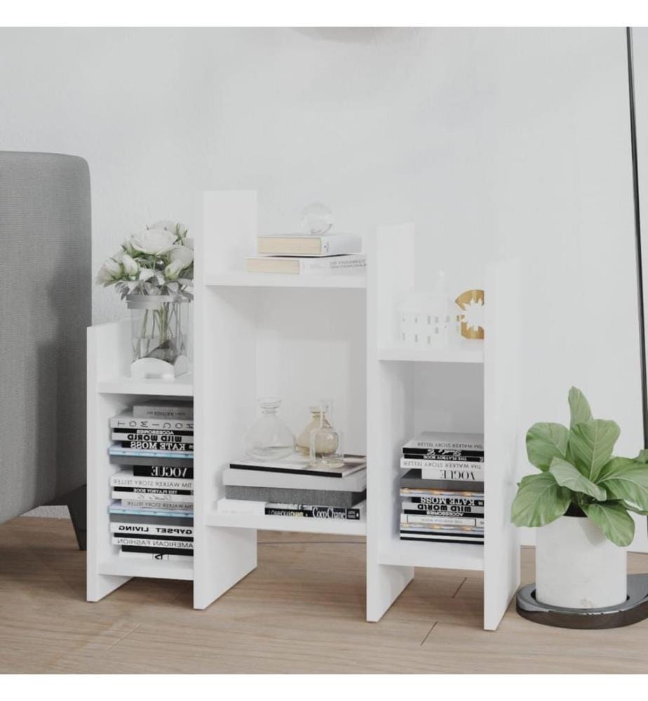 Regalschrank Weiss 60x26x60 cm Holzwerkstoff