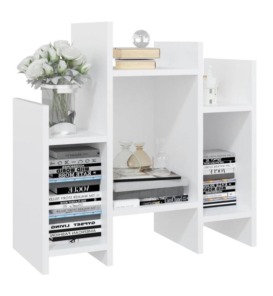 Regalschrank Weiss 60x26x60 cm Holzwerkstoff