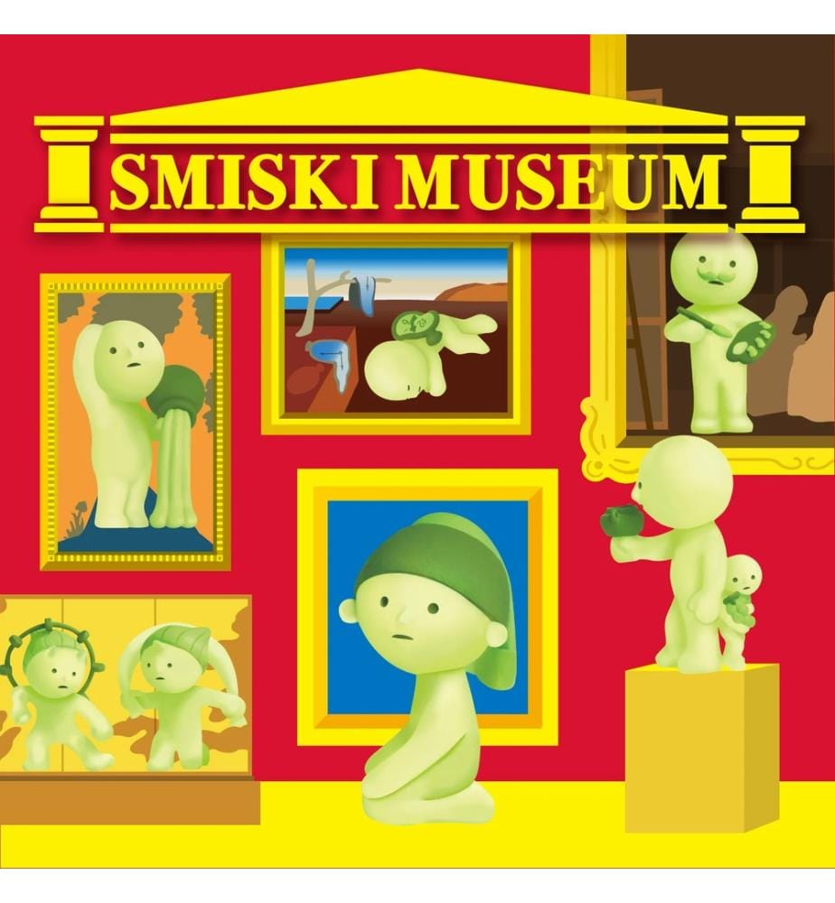 Miniatura Fosforescente Smiski Museum - Modello Casuale