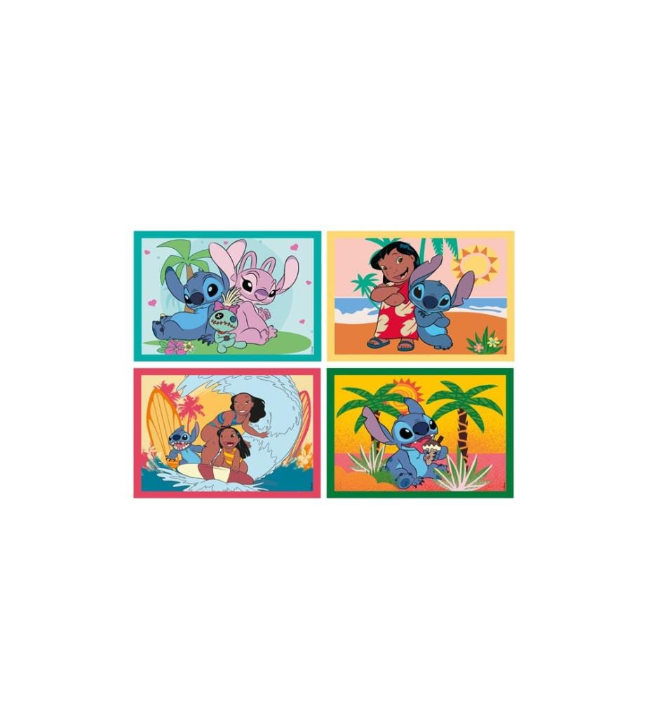 Clementoni Puzzle Stitch 4in1, 4 different patte… | DeinDeal