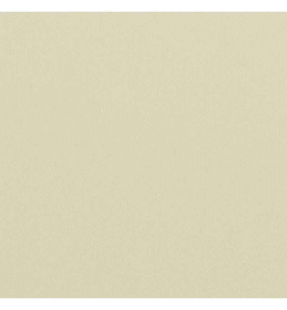 Balkon-Sichtschutz Creme 75x300 cm Oxford-Gewebe