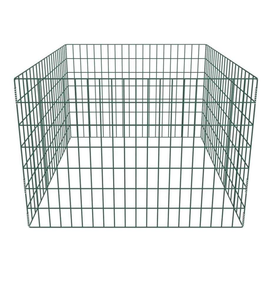 Gartenkomposter Quadratmaschen 100 x 100 x 70 cm