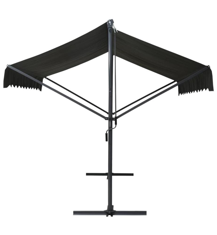 Freistehende Markise 300x300 cm Anthrazit